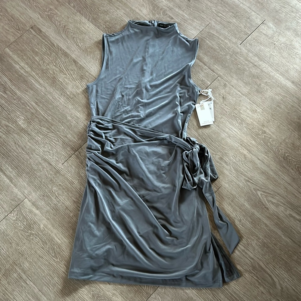 Good American Jersey Wrap Dress - Picture 3 of 6